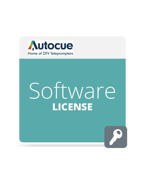 Autocue - SW-LICENSE-QMASTER - SOFTWARE LICENSE PACKAGE FOR QMASTER from AUTOCUE with reference SW-LICENSE/QMaster at the low pr