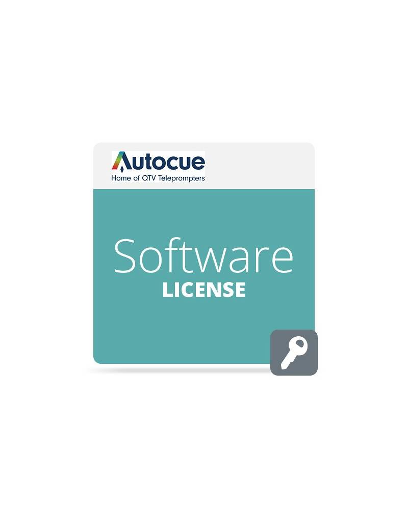 Autocue - SW-LICENSE-QMASTER - SOFTWARE LICENSE PACKAGE FOR QMASTER from AUTOCUE with reference SW-LICENSE/QMaster at the low pr