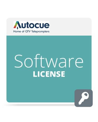 Autocue - SW-LICENSE-QMASTER - SOFTWARE LICENSE PACKAGE FOR QMASTER from AUTOCUE with reference SW-LICENSE/QMaster at the low pr