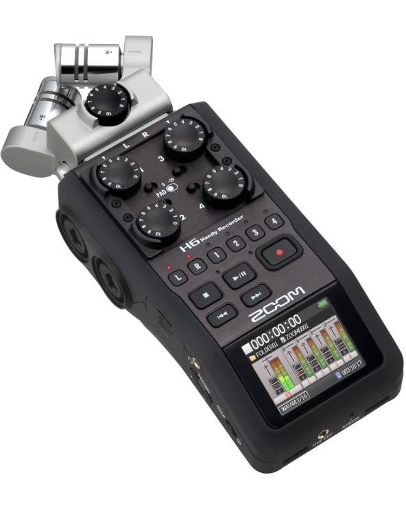 Zoom 6-track recorder - USB interface - Black Edition