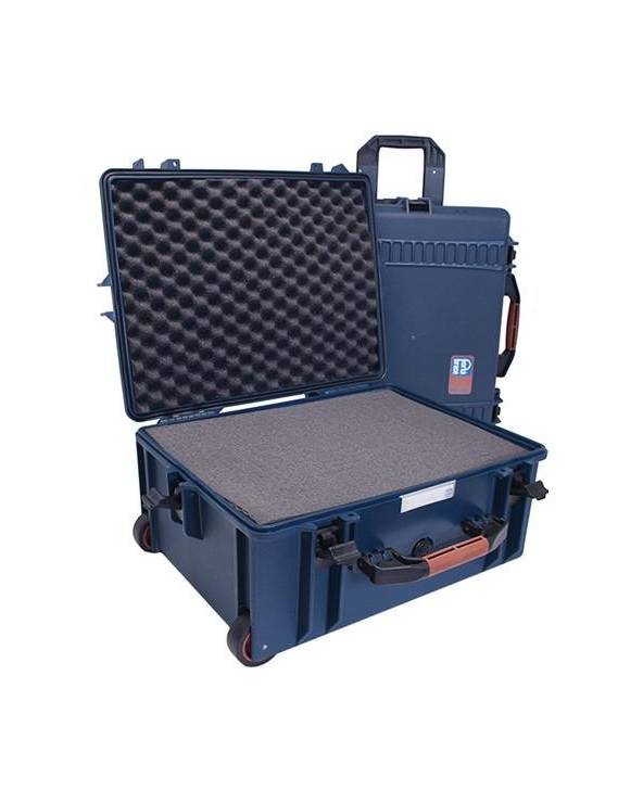 Portabrace - PB-2650F - HARD CASE WITH WHEELS - FOAM INTERIOR -AIRTIGHT - LARGE - BLUE from PORTABRACE with reference PB-2650F a