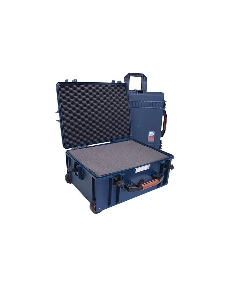 Portabrace - PB-2650F - HARD CASE WITH WHEELS - FOAM INTERIOR -AIRTIGHT - LARGE - BLUE from PORTABRACE with reference PB-2650F a