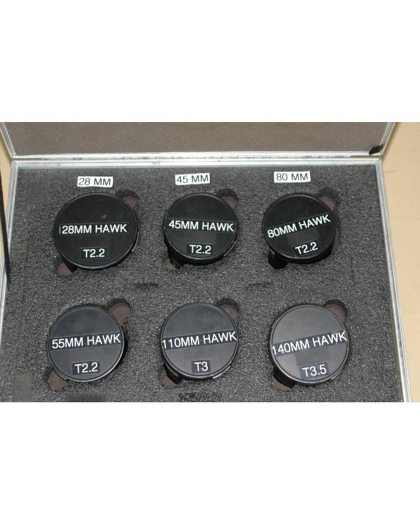 Set of Anamorphics Hawk V-lite Vintage 74