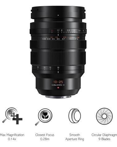 Panasonic Leica DG Vario-Summilux 10-25 mm F 1.7 Lens