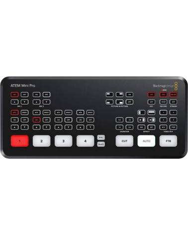 Blackmagic ATEM Mini Pro ISO Live Streaming Switcher