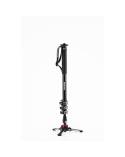 Manfrotto XPRO+ video monopod, aluminium, 4 sections, fluid base