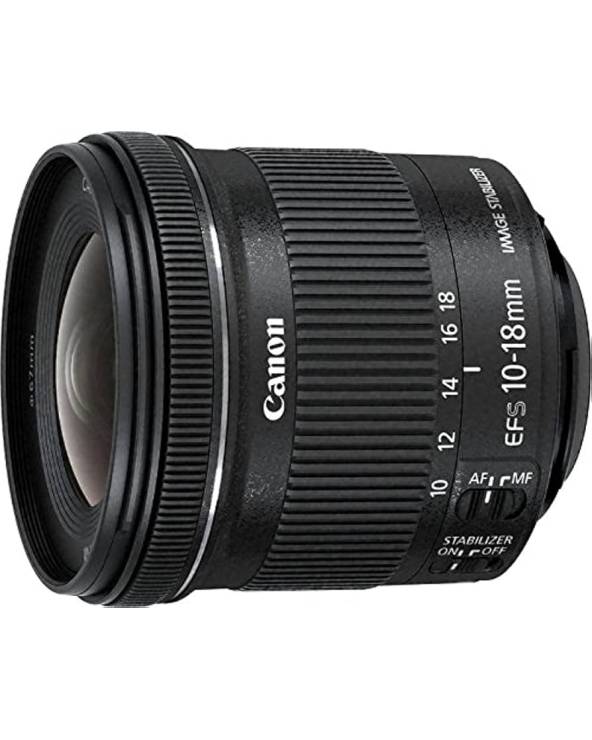 Canon EF-S 10-18 IS STM + EW-73C + Lens Cloth