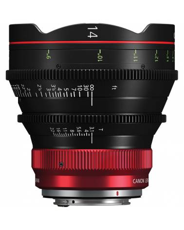 Canon Cine Prime lens CN-R14MM T3.1 L F (Feet) 6398C001