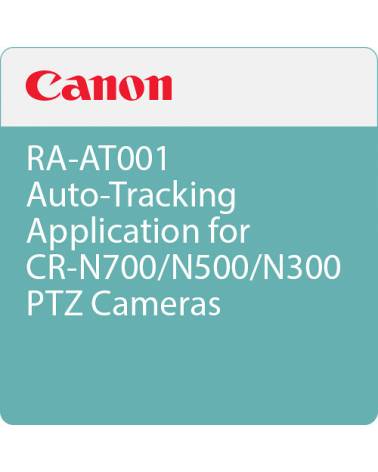 Canon RA-AT001 License Auto Tracking App for PTZ Indoor Cameras - 6370C001