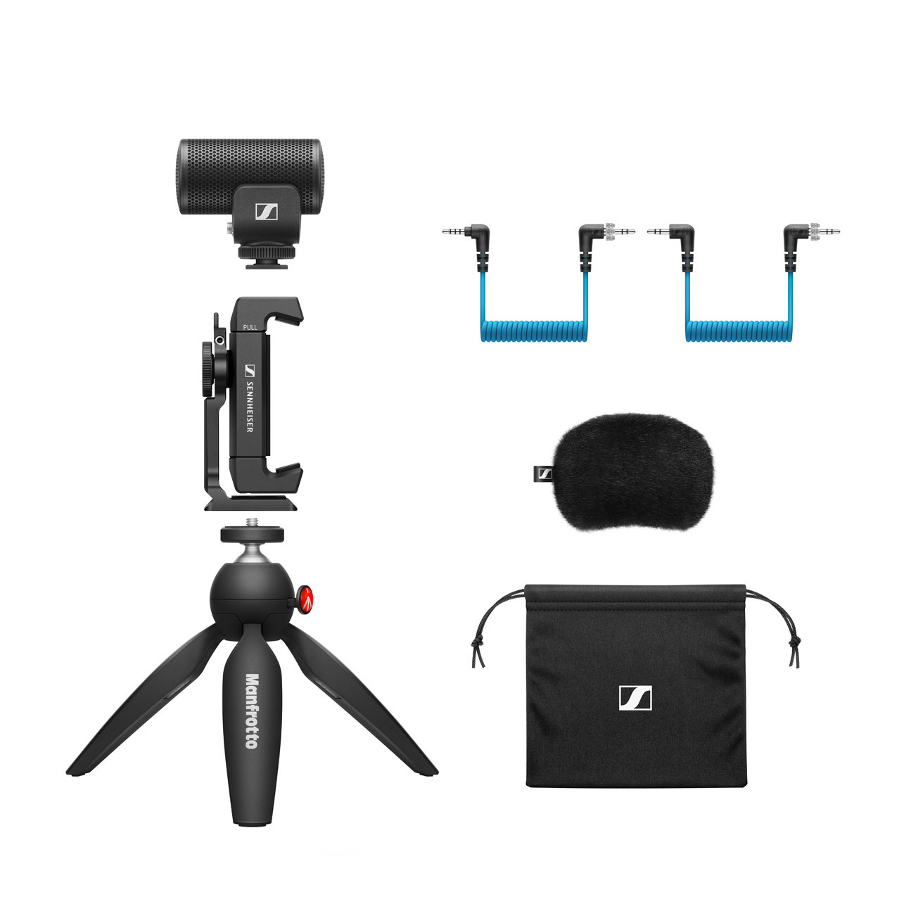 kit accessories Sennheiser mic for vlogger